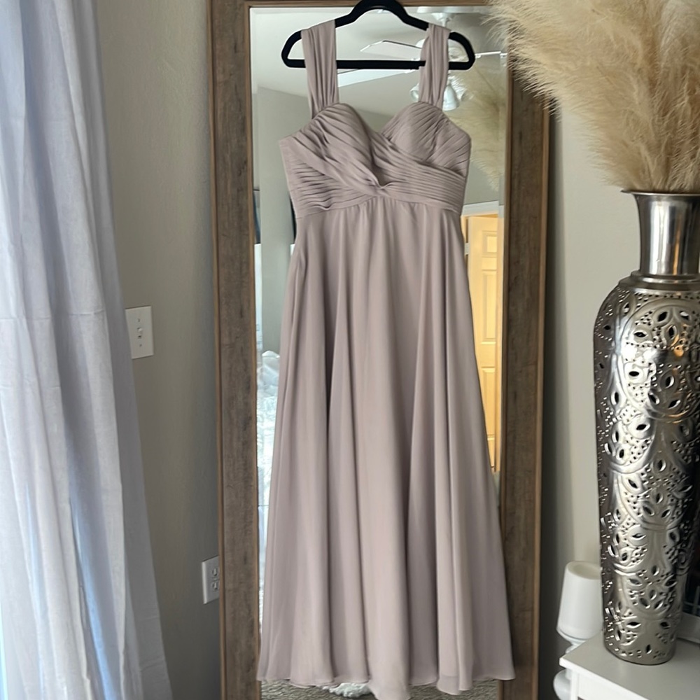 Size 10 grey Bridesmaid or maid of honor dress